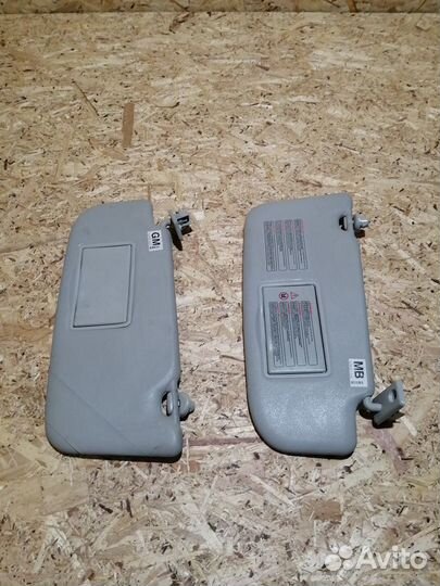 Козырек солнцезащитный Nissan Qashqai J10