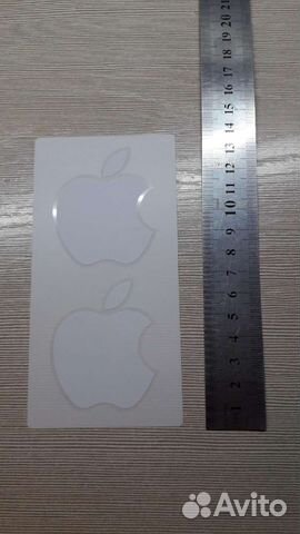 Оригинальные наклейки Apple