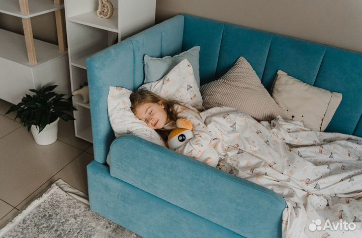 Детская кровать Квадра угловая 200х90 с Доставкой