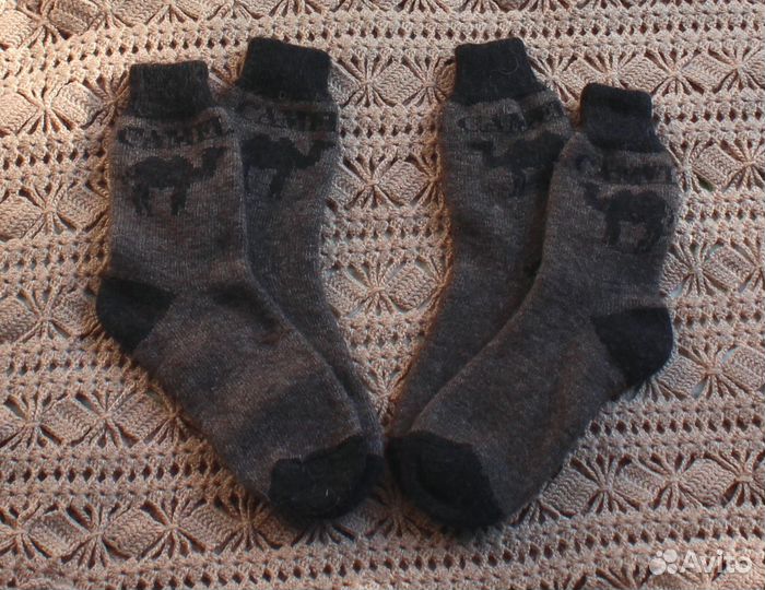 Новые носки из верблюжьей шерсти