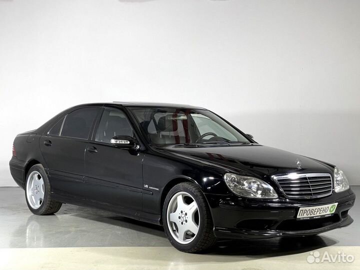 Mercedes-Benz S-класс AMG 5.4 AT, 2003, 225 000 км