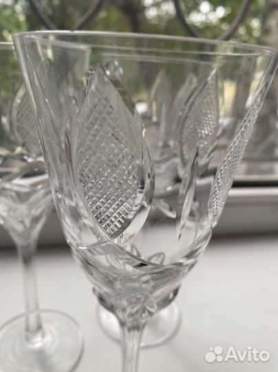 Фужеры, стопки хрустальные