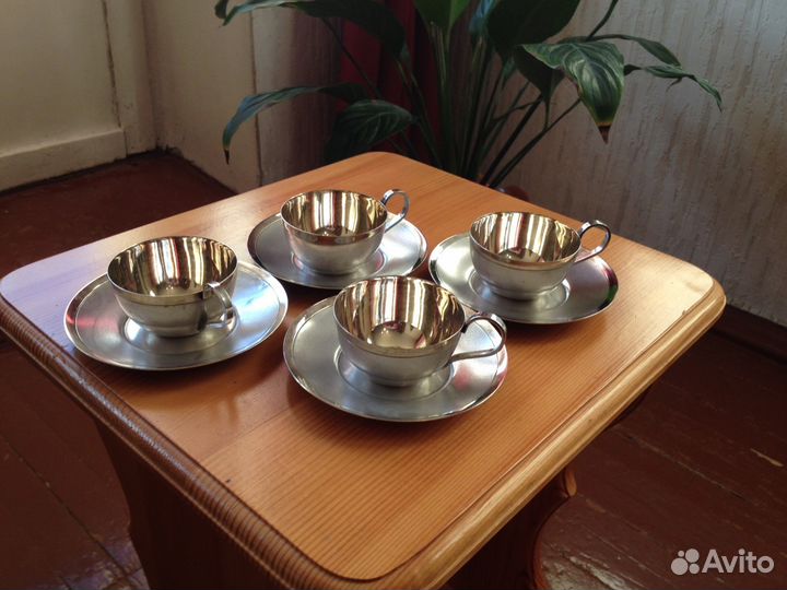 Кофейный набор(мельхиор) 1985г