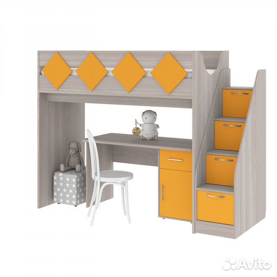 Детская кровать чердак