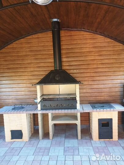 Печь под казан