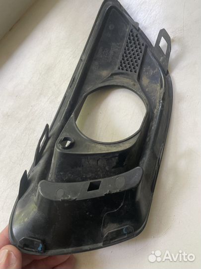 Накладка на бампер Opel Astra