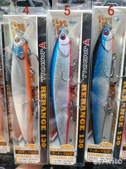 Воблеры на щуку Jackall Rerange 110 и 130