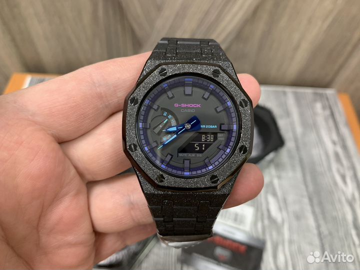 Custom Casio G-Shock GA-2100VB-1AER (Новые)