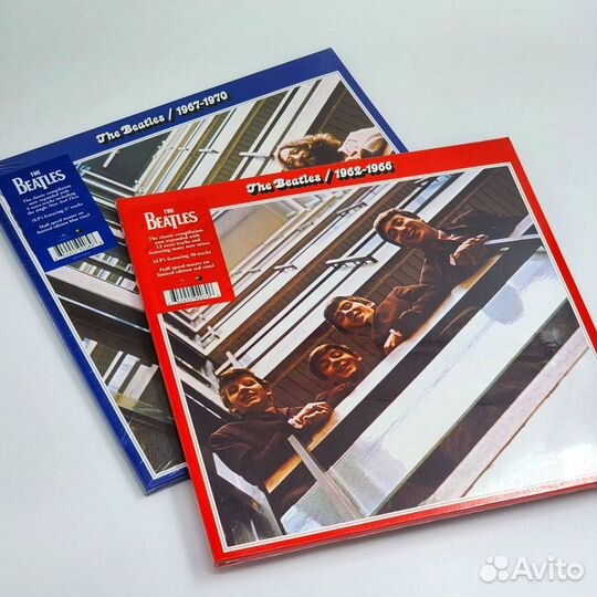 The Beatles 1962-1966/ 1967-1970 (3LP, red/blue)