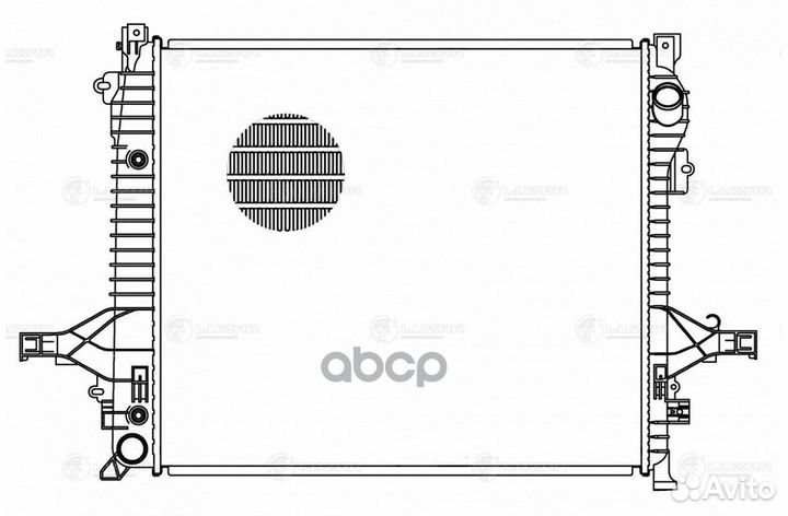 Радиатор volvo XC90 (02) LRc10157 luzar