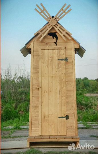 Дачный туалет с установкой Щ434