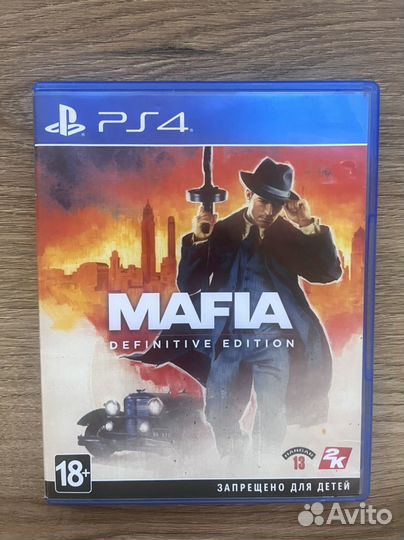 Mafia Definitive Edition ps4