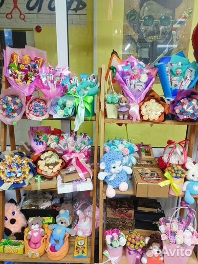 Съедобные букеты и подарки в наличии