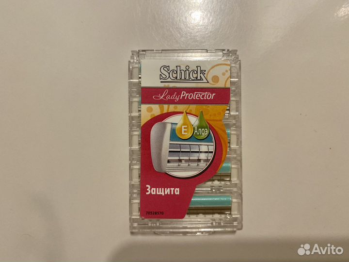 Лезвия для бритья шик Schick lady protector