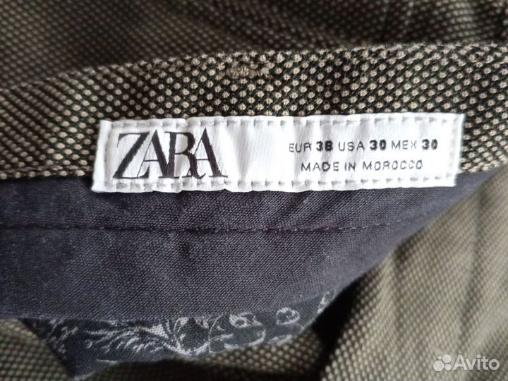 Брюки zara мужские