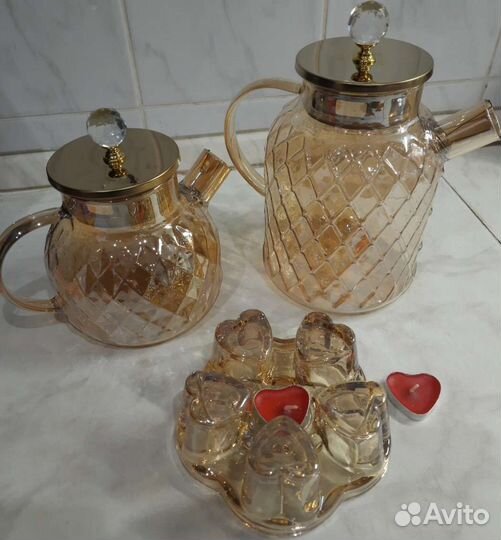 Чайник заварочный жаропрочный 1л