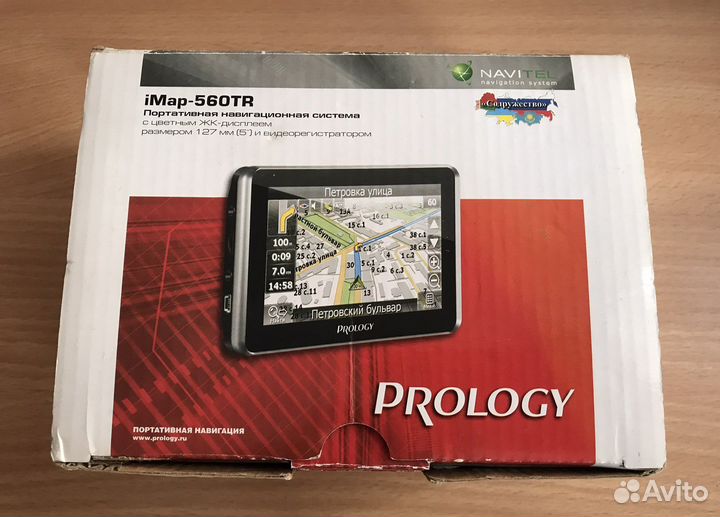 Видеорегистратор с навигатором prology imap-560TR