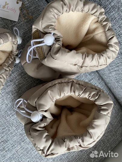 Варежки и пинетки утепленные Little Kiddy