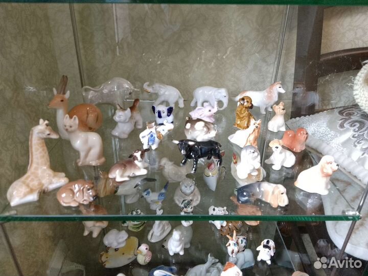 Анималистические фарфоровые фигурки