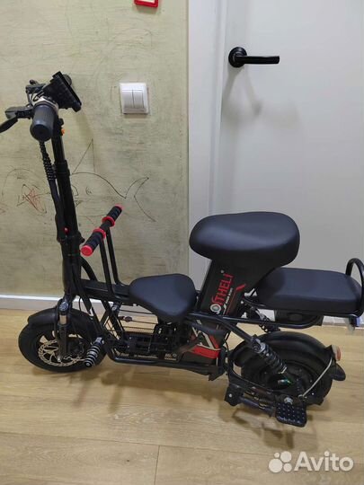 Электровелосипед, три сиденья, 30 аh
