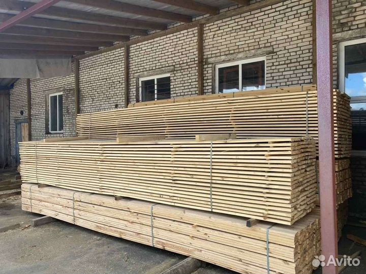 Доска обрезная 100x150x6M