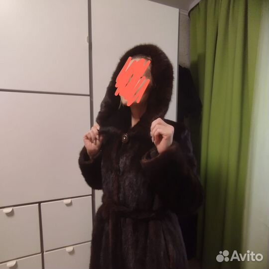 Шуба норковая 42 бу