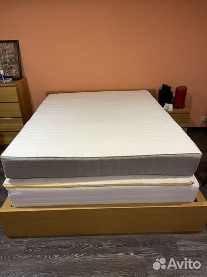Матрас 160х200 hansenes IKEA