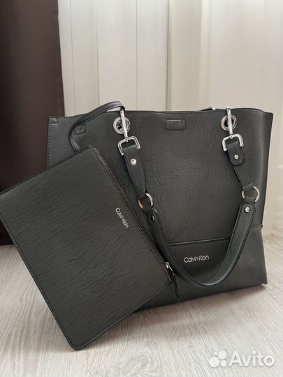 Сумка натуральная кожа Calvin Klein