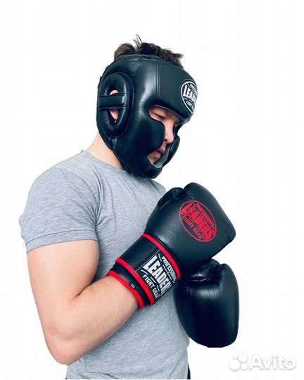 Шлем боксерский leaders LS full face (XXL)