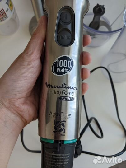 Блендер погружной moulinex