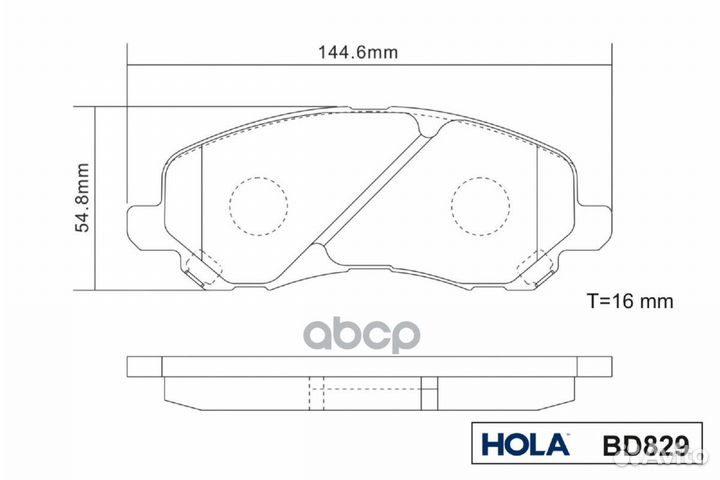 Тормозные колодки дисковые mitsubishi Lancer IX