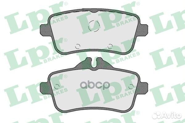 Колодки тормозные дисковые 05P1805 Lpr