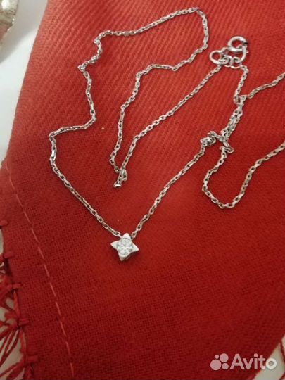 Серебряное кольцо, серьги