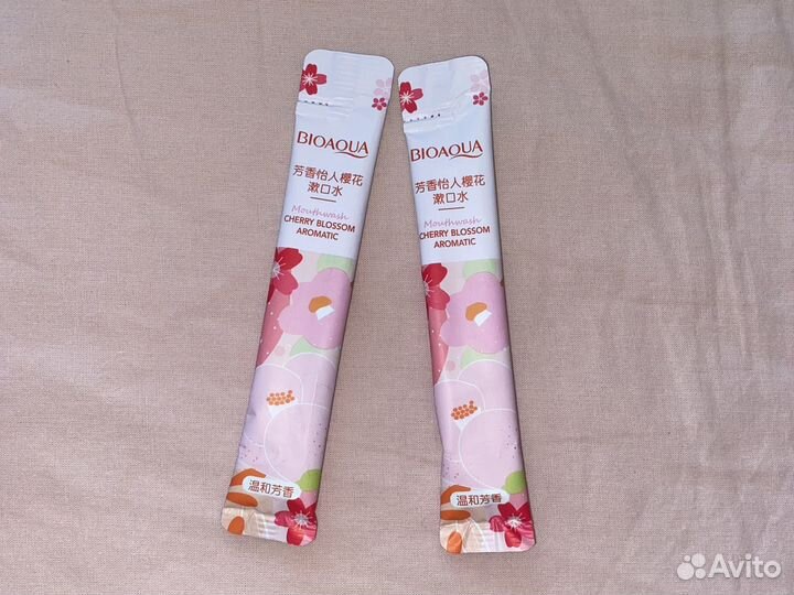 Bioaoua для полоскания рта с ароматом вишни