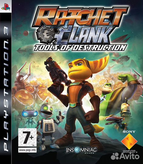 Ratchet And Clank Tools Of Destruction (PS3)
