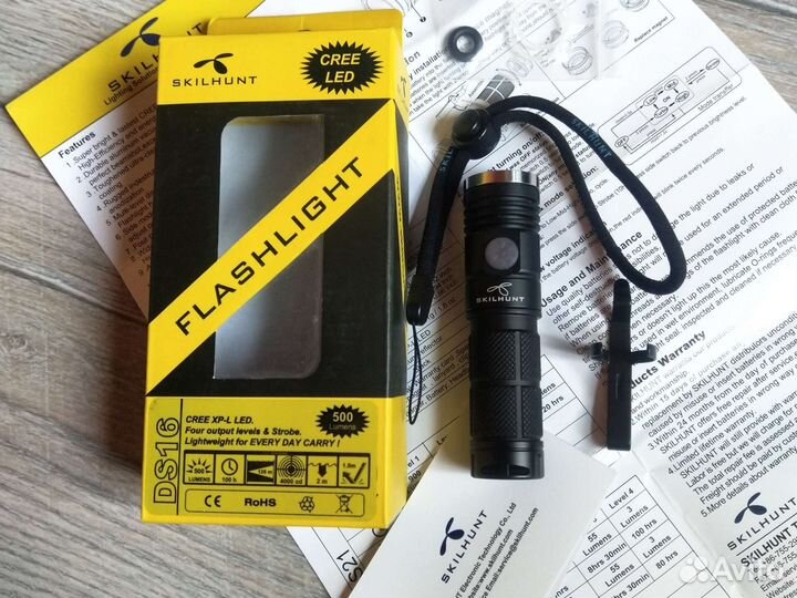 Фонарь Xtar RC1 Skilhunt DS16 JetBeam BC40