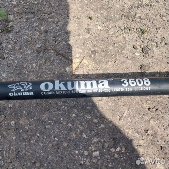 Удилище okuma из карбона