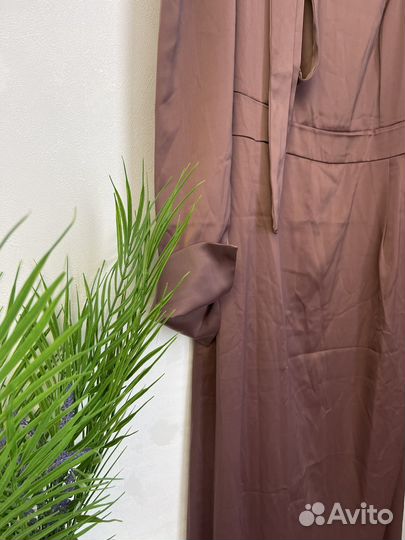 Вечернее платье в пол на запах