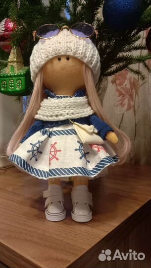 Текстильная интерьерная кукла