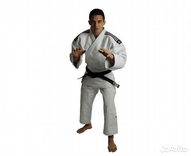 Кимоно для дзюдо Adidas Champion 2 IJF белое