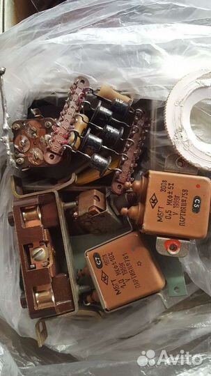 Радиоприемник обь-35,детали. СССР