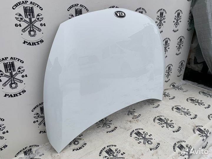 Капот Kia Rio 4/Kia Rio X-Line Оригинал Белый