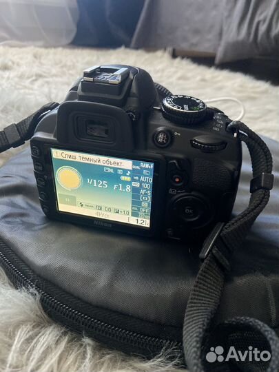 Зеркальный фотоаппарат nikon d3100