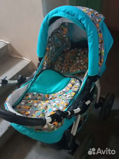 Коляска трансформер 3 в 1 бу