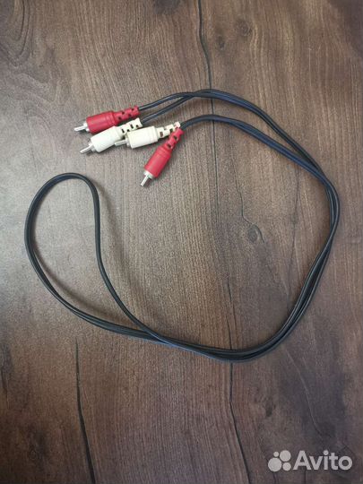 Кабеля 2 rca - 2 rca