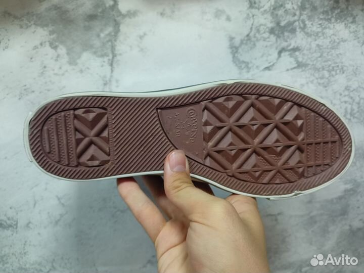 Кеды Converse blue high