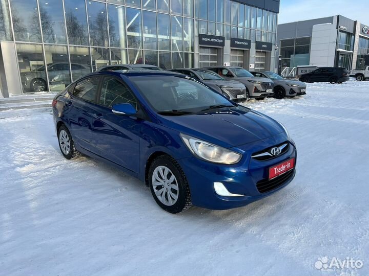 Hyundai Solaris 1.4 AT, 2011, 125 947 км