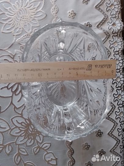 Вазочка хрустальная советских времен