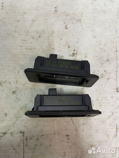 Подсветка номерного знака BMW бмв