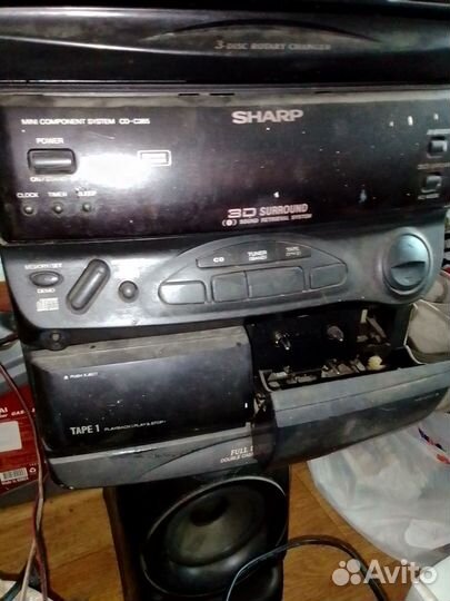 Музыкальный центр sharp cd